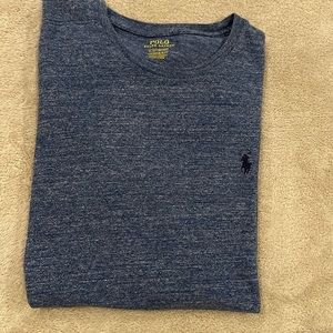 Polo Ralph Lauren Large  custom slim fit blue t shirt